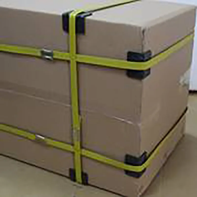 Clipes de cintas de plástico preto